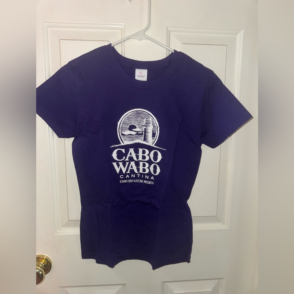 Purple Cabo Wabo Cantina T-Shirt M